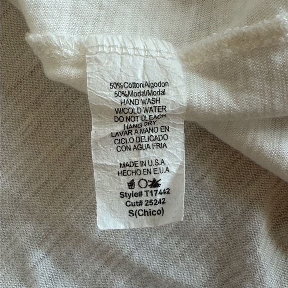 Final Touch Women’s White Sleeveless Slub Tank Top Size X-Small - Picture 7 of 8